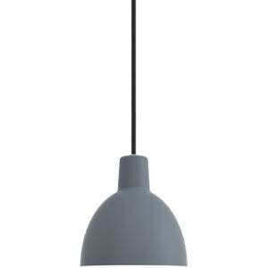 LOUIS POULSEN lampe a suspension TOLDBOD Ø 12 cm (Gris bleu - Allumino)