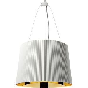 KARTELL lampe à suspension GÈ (Blanc - Or - Polycarbonate 2.0 à partir de matière première renouvelable) - Publicité