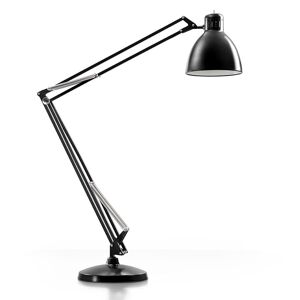 LEUCOS lampadaire THE GREAT JJ (Noir mat - Aluminium)