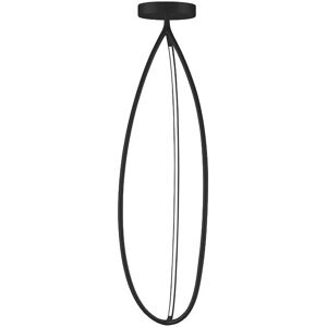 ARTEMIDE lampe de plafond ARRIVAL 130 cm (Noir - Aluminium, silicone et acier) - Publicité