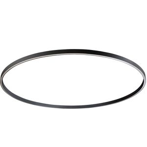 NEMO STUDIO lampe à suspension ZIRKOL CIRCLE 5 m UP-DOWNLIGHT (Noir 3000K - Aluminium verni)