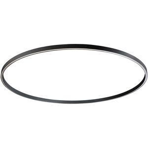 NEMO STUDIO lampe a suspension ZIRKOL HOME CIRCLE 1,5 m UP-DOWNLIGHT (Noir 3000K - Aluminium verni)