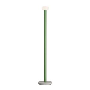 FLOS lampadaire BELLHOP (Vert / Blanc - Aluminium, verre et béton) - Publicité