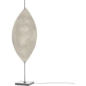 CATELLANI & SMITH lampe de table POSTKRISI 10 MALAGOLINA (Diffuseur naturel, structure et base en nickel - Metal et fibre de verre)