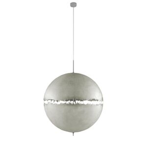 CATELLANI & SMITH lampe a suspension POSTKRISI 66 (Base naturelle, tige et nickel - Fibre de verre et metal)