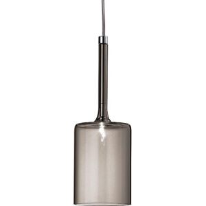 AXO LIGHT lampe à suspension SPILLRAY Ø 10 cm (Gris - Verre et métal chromé)