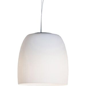 PRANDINA lampe à suspension NOTTE LED S1 (Blanc opalin - verre souflé)