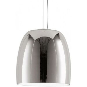 PRANDINA lampe a suspension NOTTE LED S7 (Miroir, interieur blanc - verre soufle)