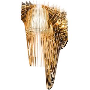 SLAMP lampe murale applique ARIA GOLD (Gold - Lentiflex ® / Cristalflex ®)