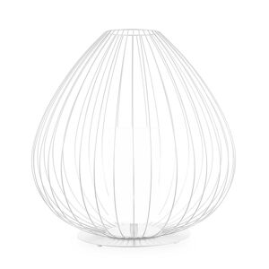 KARMAN lampadaire CELL Ø 84 x H 89 cm (Blanc brillant - Fer et linge)