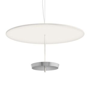 MODOLUCE lampe a suspension OMBRELLA Ø 100 cm (Blanc, coupe chrome - Metal)