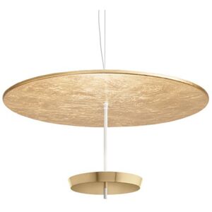 MODOLUCE lampe a suspension OMBRELLA Ø 100 cm (Feuille d'or, coupe laiton - Metal)