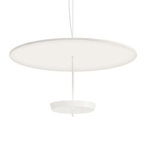 MODOLUCE lampe a suspension OMBRELLA Ø 100 cm DIMMER DALI (Blanc, coupe blanche - Metal)