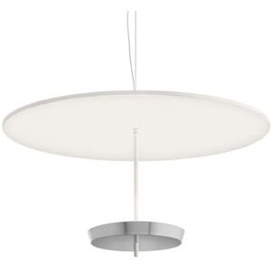 MODOLUCE lampe a suspension OMBRELLA Ø 100 cm DIMMER DALI (Blanc, coupe chrome - Metal)