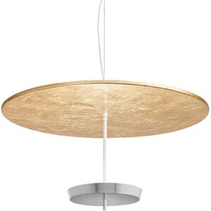 MODOLUCE lampe a suspension OMBRELLA Ø 60 cm (Feuille d'or, coupe chrome - Metal)