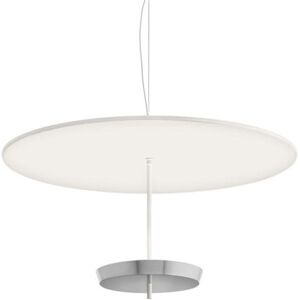 MODOLUCE lampe a suspension OMBRELLA Ø 60 cm DIMMER DALI (Blanc, coupe chrome - Metal)