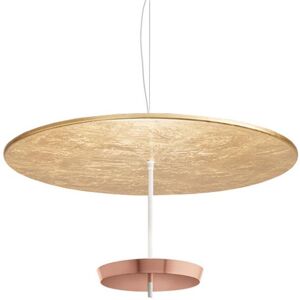 MODOLUCE lampe a suspension OMBRELLA Ø 80 cm DIMMER DALI (Feuille d'or, coupe cuivre - Metal)