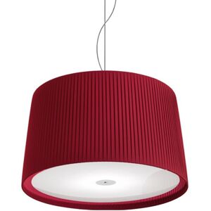 MODOLUCE lampe à suspension MILLELUCI Ø 80 cm (Plissé - Tissu et plexiglas opale)