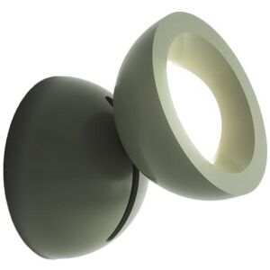 AXO LIGHT lampe murale applque ou au plafonde DODOT OPTIC-LENS 48° (3000K, vert beton - acier et Aluminium)