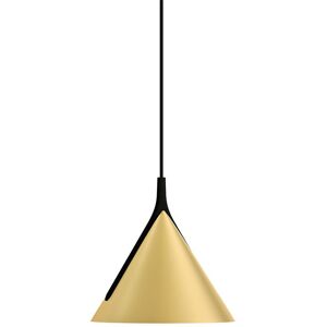 AXO LIGHT lampe a suspension JEWEL MONO BEAM 12° (3000K, or / noir - Aluminium et nylon recycle)