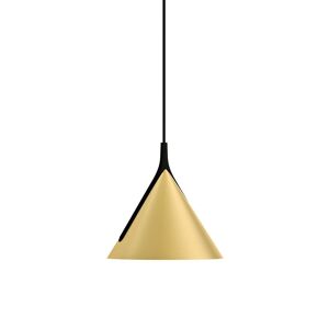 AXO LIGHT lampe a suspension JEWEL MONO BEAM 38° (3000K, or / noir - Aluminium et nylon recycle)