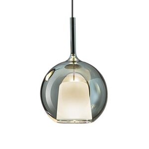 PENTA LIGHT lampe a suspension GLO MAXI (Ø 55 cm / Vert miroir - verre et metal)