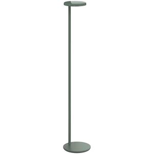 FLOS lampadaire OBLIQUE (2700K, vert sauge poli - Aluminium et methacrylate)