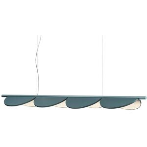 FLOS lampe a suspension ALMENDRA S4 (Bay blue metallized - Aluminium)