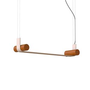 TOOY lampe a suspension NASTRO 563.25 (Beige / Terre cuite - Aluminium et metal)