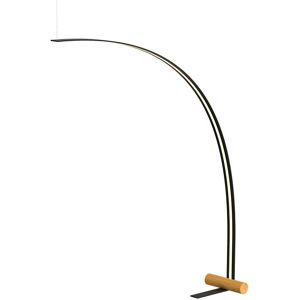 TOOY lampadaire NASTRO 563.64 (Noir / Frêne - Aluminium et métal) - Publicité