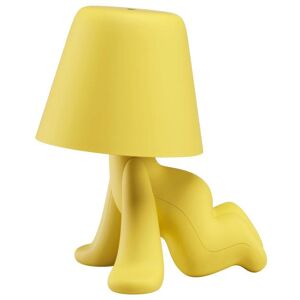 QEEBOO lampe de table SWEET BROTHERS RON (Jaune - Polycarbonate peint doux au toucher)