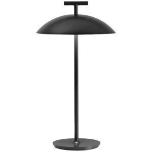 KARTELL lampe de table MINI GEEN-A BATTERY (Noir - Acier enduit de poudre de polyester)