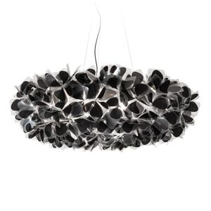 SLAMP lampe a suspension CLIZIA XL MAMA NON MAMA BLACK (Cable et rosace noirs - Cristalflex®)