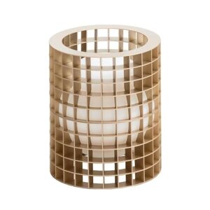 FONTANA ARTE lampe de table MATRIX MEDIUM (Or et blanc - verre et metal)