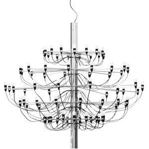 FLOS lampe à suspension 2097/75 (Chrome avec ampoules givré - Acier)