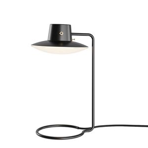 LOUIS POULSEN lampe de table AJ OXFORD (H 41 cm, diffuseur noir et opale - Metal et verre)