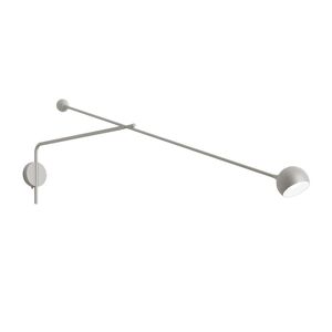 ARTEMIDE lampe murale avec bras IXA WALL L (Blanc / Gris - Aluminium, acier et technopolymere)