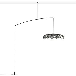 FLOS lampe a suspension SKYNEST MOTION (Anthracite - Aluminium et tissu recycle)