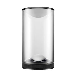 LUMINA lampe de table EVA (Noir anodisé, 3000K - verre et métal)