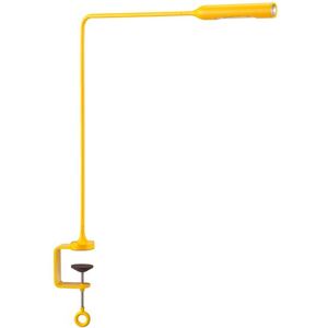 LUMINA lampe de table FLO CLAMP (Jaune opaque, 3000K - Aluminium)