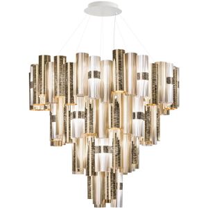 SLAMP lampe a suspension LA LOLLONA 4 (Gold - Brushed Goldflex ®)