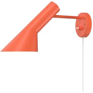 LOUIS POULSEN lampe murale applique AJ (Electric orange - Acier)