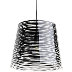 EMPORIUM lampe a suspension PIXI GRAND (Noir - Polycarbonate et cristal acrylique)