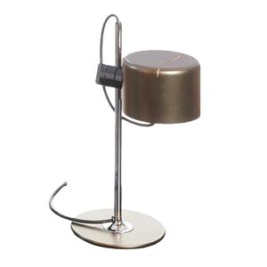 OLUCE lampe de table MINI Coupe (Bronze anodique - Aluminium et metal chrome)