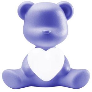 QEEBOO lampe de table TEDDY LOVE (Bleu violet - Polyethylene recyclable)