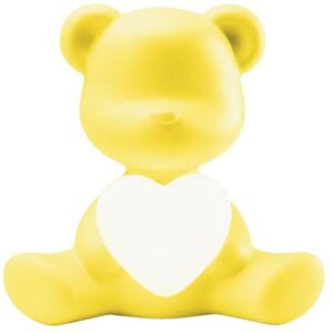 QEEBOO lampe de table TEDDY LOVE (Jaune - Polyethylene recyclable)