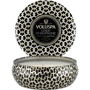 Voluspa Bougie parfumée Maison Noir 3-wick Tin 40 heures Crisp Champagne - Publicité