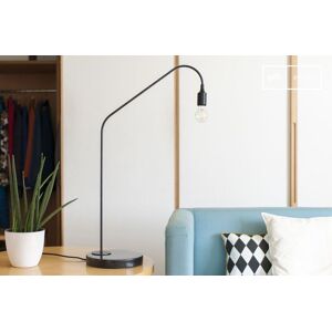 PIB Lampe design vintage de table noire Mogens