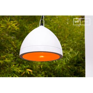 PIB Suspension luminaire design vintage Këpsta blanche