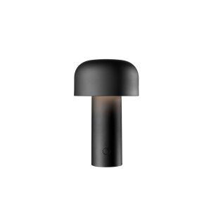 Lampe à poser - BELLHOP Polycarbonate Noir mat Ø 12,5 x H 21 cm